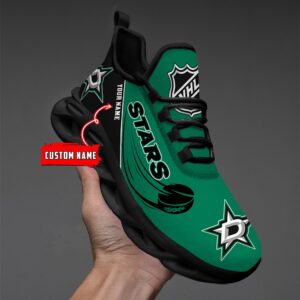 Dallas Stars Personalized NHL New Max Soul Shoes
