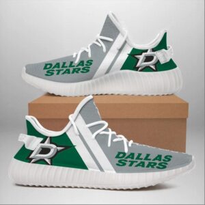 Dallas Stars Sneakers Big Logo Yeezy Shoes Art 1973