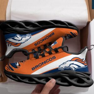 Denver Broncos Black Max Soul Shoes