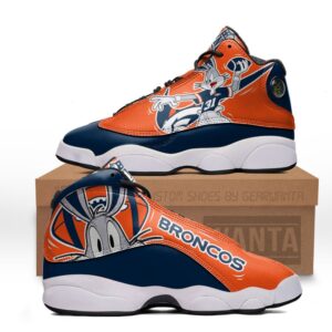 Denver Broncos J13 Sneakers Custom Shoes