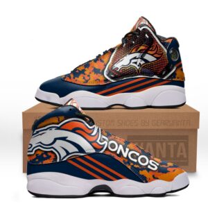 Denver Broncos JD13 Sneakers Custom Shoes
