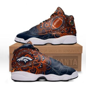 Denver Broncos Jd 13 Sneakers Custom Shoes