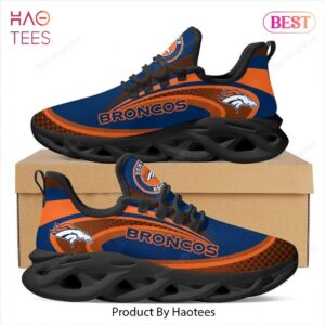 Denver Broncos NFL Orange Mix Blue Max Soul Shoes