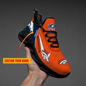 Denver Broncos Personalized Luxury NFL Max Soul Shoes 281122