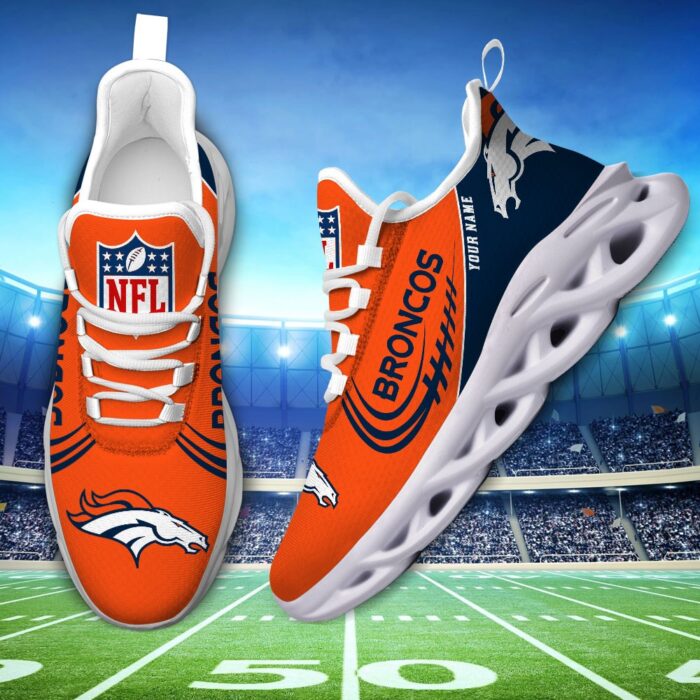 Denver Broncos Personalized Max Soul Shoes Fan Gift