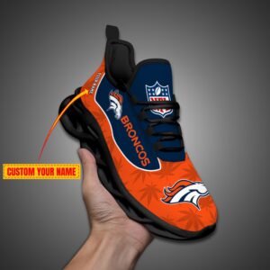 Denver Broncos Personalized Weed Limited Edition Max Soul Shoes