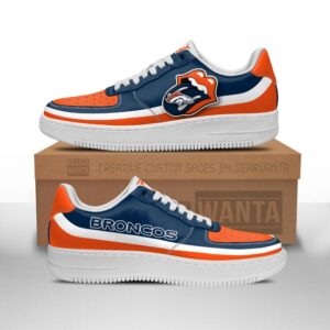 Denver Broncos Sneakers Custom Force Shoes Sexy Lips For Fans