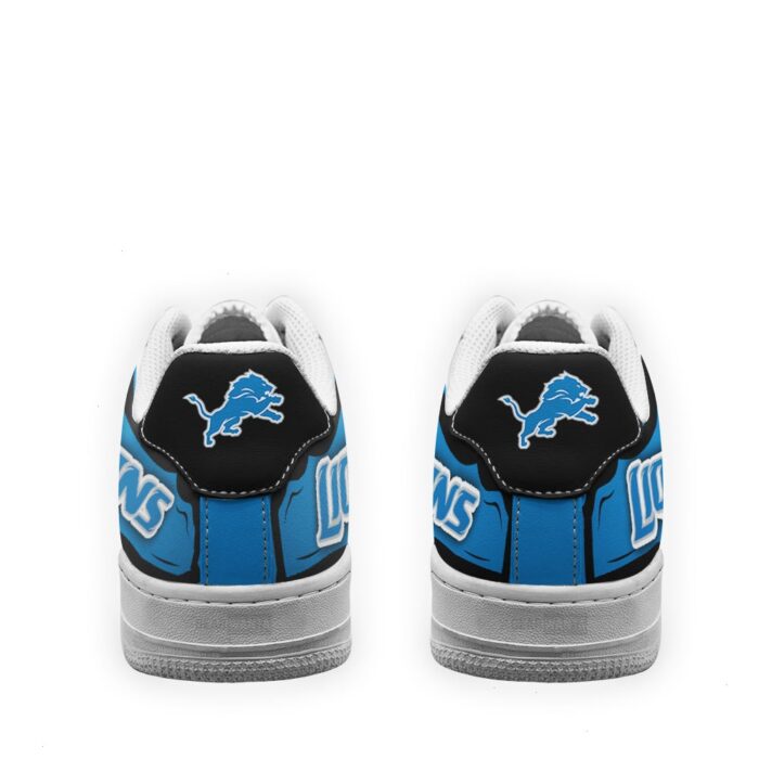 Detroit Lions Air Sneakers Custom NAF Shoes For Fan