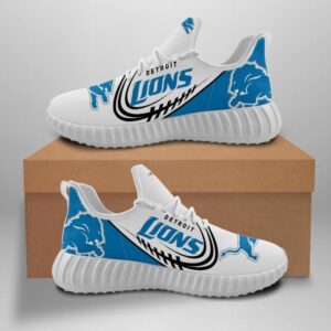Detroit Lions Custom Shoes Sport Sneakers Detroit Lions Yeezy Boost