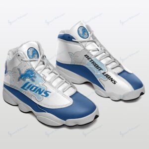 Detroit Lions J13 Shoes Custom Sneakers For Fans