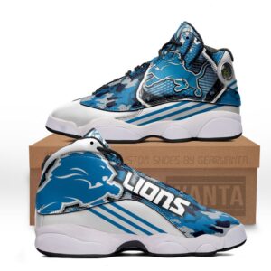 Detroit Lions JD13 Sneakers Custom Shoes