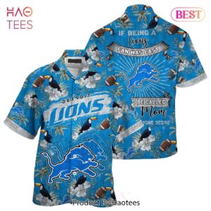 Detroit Lions NFL Hawaiian Shirt Being A Redskins Beach Shirt This For Summer Mom Lets Everyone Score