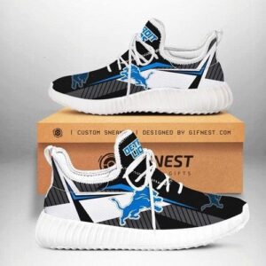 Detroit Lions Shoes Customize Yeezy Sneakers Gift For Fan