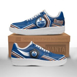 Edmonton Oilers Air Sneakers Custom For Fans