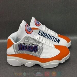 Edmonton Oilers Nhl Teams Air Jordan 13 Shoes