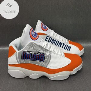 Edmonton Oilers Sneakers Air Jordan 13 Shoes