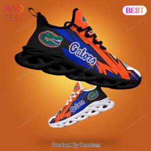Florida Gators NCAA Black Blue Orange Max Soul Shoes
