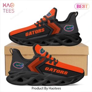 Florida Gators NCAA Black Orange Max Soul Shoes