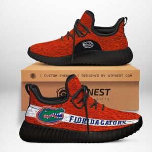 Florida Gators Orange Running Shoes Yeezy Sneaker Custom Shoes
