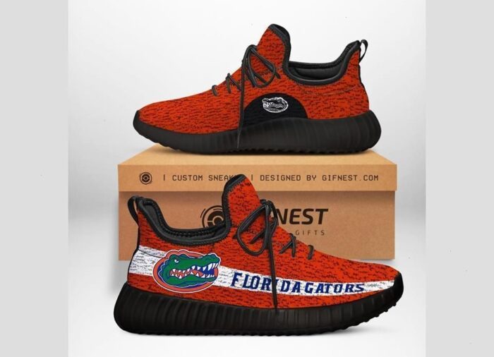 Florida Gators Orange Running Shoes Yeezy Sneaker Custom Shoes