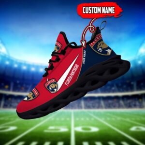 Florida Panthers Custom Name NHL New Max Soul Shoes