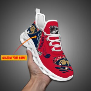Florida Panthers Personalized NHL Max Soul Shoes Ver 2