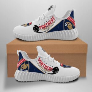 Florida Panthers Unisex Sneakers New Sneakers Hockey Custom Shoes Florida Panthers Yeezy Boost