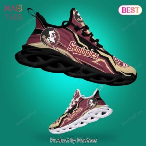 Florida State Seminoles NCAA Red Gold Color Max Soul Shoes