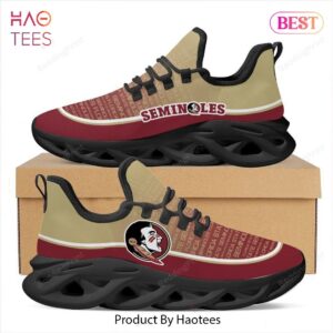 Florida State Seminoles NCAA Red Mix Gold Max Soul Shoes