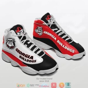Georgia Bulldogs Football Ncaaf Football Team Air Jordan 13 Sneaker Shoes