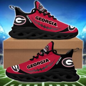 Georgia Bulldogs NCAA Max Soul Shoes 02