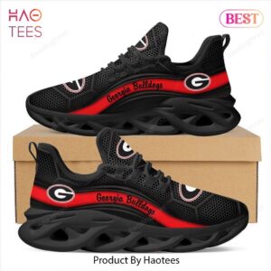 Georgia Bulldogs NCAA Max Soul Shoes Fan Gift