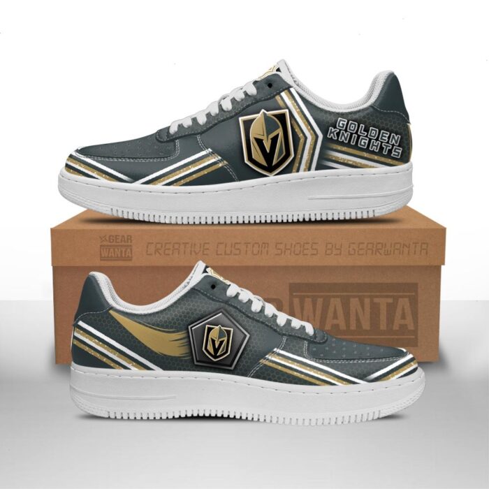 Golden Knights Air Sneakers Custom For Fans
