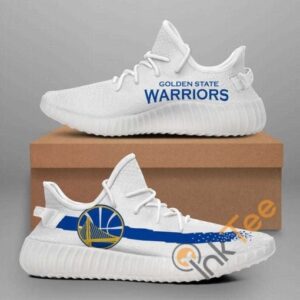 Golden State Warriors No 380 Custom Shoes Personalized Name Yeezy Sneakers