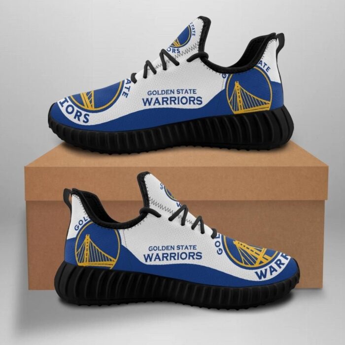 Golden State Warriors Unisex Sneakers New Sneakers Custom Shoes Basketball Yeezy Boost