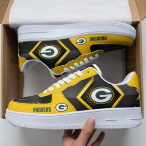 Green Bay Packers Air Sneakers Custom Shoes For Fans
