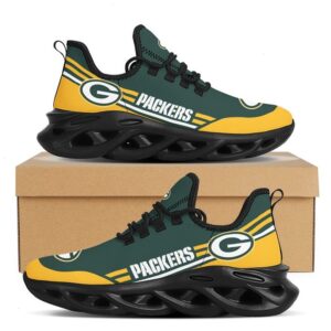 Green Bay Packers Fans Max Soul Shoes Fan Gift