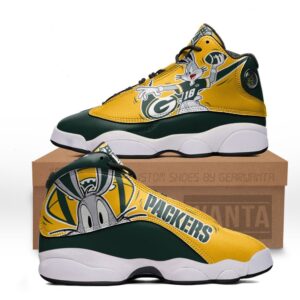 Green Bay Packers J13 Sneakers Custom Shoes