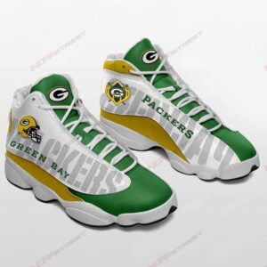 Green Bay Packers J13 Sneakers Custom Shoes for Fans