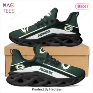 Green Bay Packers NFL Black Green Max Soul Shoes