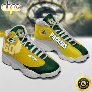 Green Bay Packers NFL Ver 3 Air Jordan 13 Sneaker