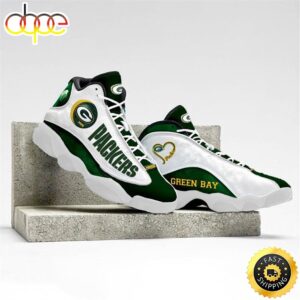 Green Bay Packers NFL Ver 4 Air Jordan 13 Sneaker