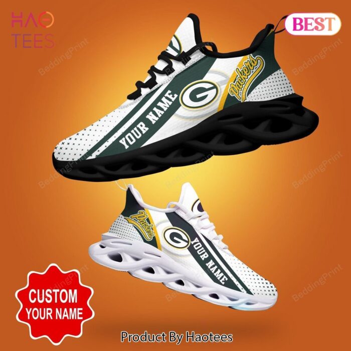 Green Bay Packers NFL White Mix Green Max Soul Shoes