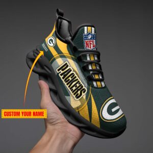 Green Bay Packers Personalized Max Soul Shoes