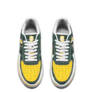 Green Bay Packers Sneakers Custom Force Shoes Sexy Lips For Fans