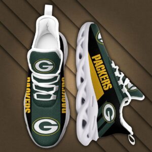 Green Bay Packers White i1 Max Soul Shoes