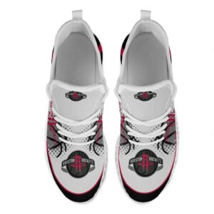 Houston Rockets Unisex Sneakers New Sneakers Basketball Custom Shoes Houston Rockets Yeezy Boost