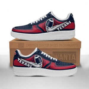 Houston Texans Air Sneakers Custom For Fans