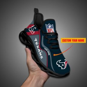 Houston Texans NFL Customized Unique Max Soul Shoes