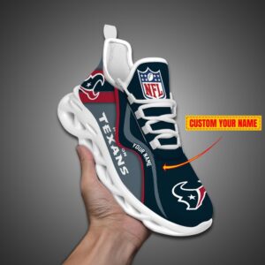 Houston Texans NFL Customized Unique Max Soul Shoes